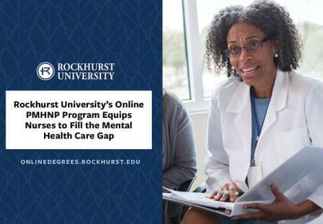 Fill the Mental Health Care Gap with Rockhurst University's Online MSN-PMHNP Program